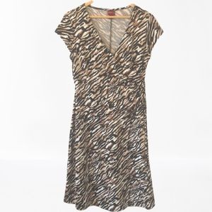 🔥3 for $20-Target Merona Animal Print Wrap Dress